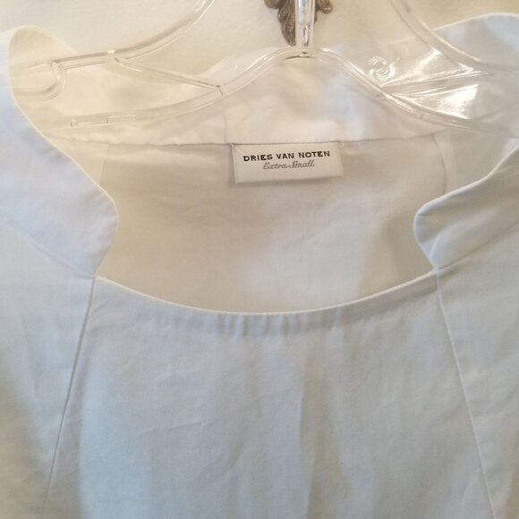 DRIES VAN NOTEN COTTON BLOUSE - Picture 2 of 10